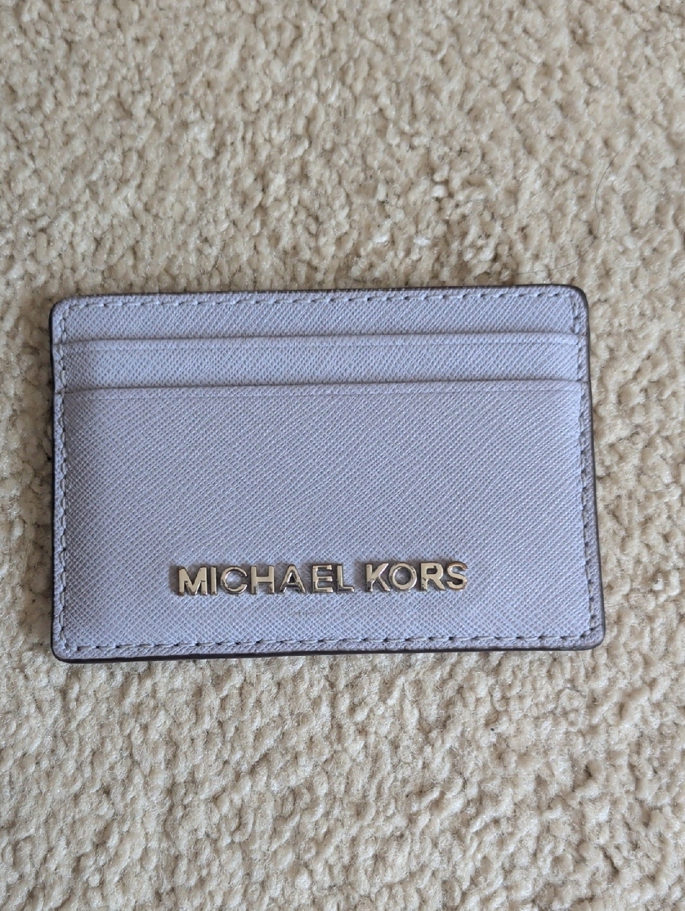 Lilac Michael Kors Cardholder Wallet